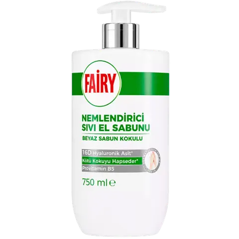 FAIRY NAWILŻAJĄCE MYDŁO DO RĄK WHITE SOAP 750 ML