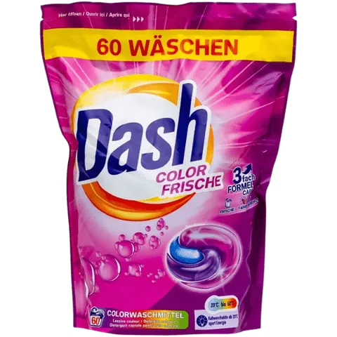 DASH KAPSUŁKI DO PRANIA KOLORU 60 SZTUK