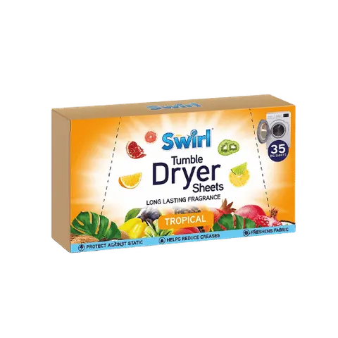 SWIRL CHUSTECZKI ZAPACHOWE TROPICAL 35 SZTUK