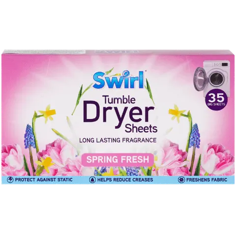 SWIRL CHUSTECZKI ZAPACHOWE SPRING FRESH 35 SZTUK