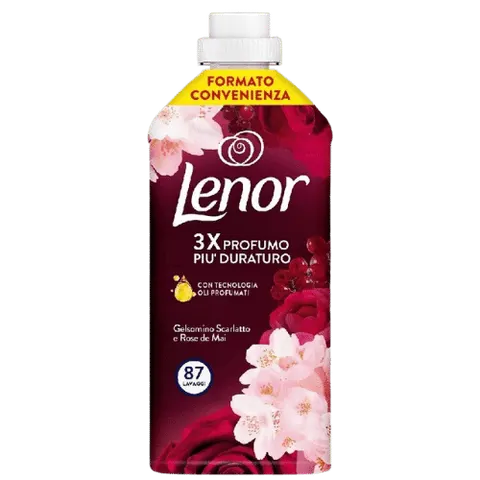 LENOR PŁYN DO PŁUKANIA SCARLATTO 1-82 L 87 PŁUKAŃ