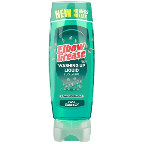 ELBOW GREASE PŁYN DO MYCIA NACZYŃ O ZAPACHU EUKALIPTUSU 450 ML