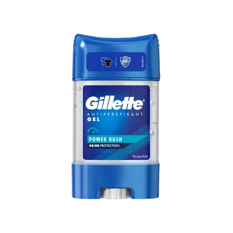 GILLETTE ANTYPERSPIRANT W ŻELU POWER RUSH 70 ML