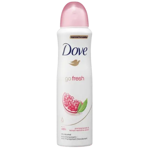 DOVE WOMAN ANTYPERSPIRANT W SPRAYU OWOC GRANATU 150 ML