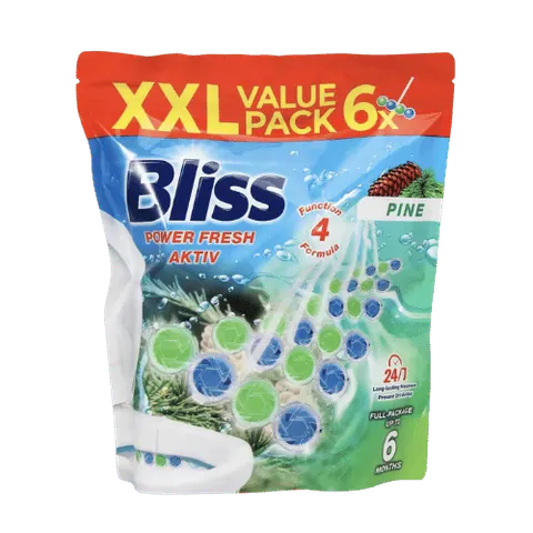 BLISS WC ZAWIESZKI DO WC LEŚNE 6 X 50 G