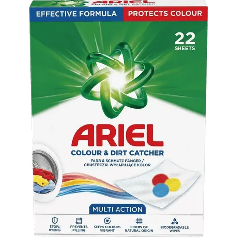 ARIEL CHUSTECZKI WYŁAPUJĄCE KOLORY 22 SZTUKI