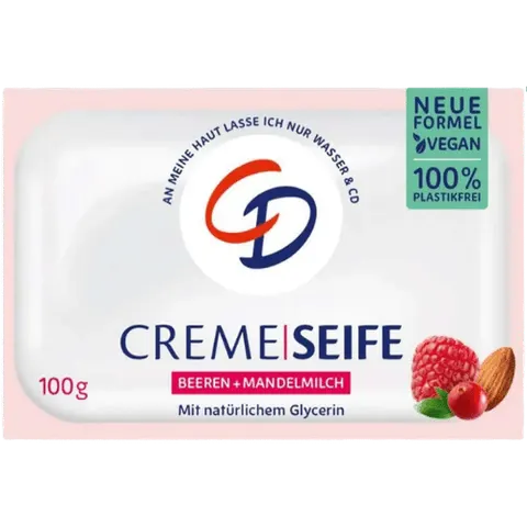 CD MYDŁO W KOSTCE MLEKO MIGDAŁOWE I JAGODY 100G