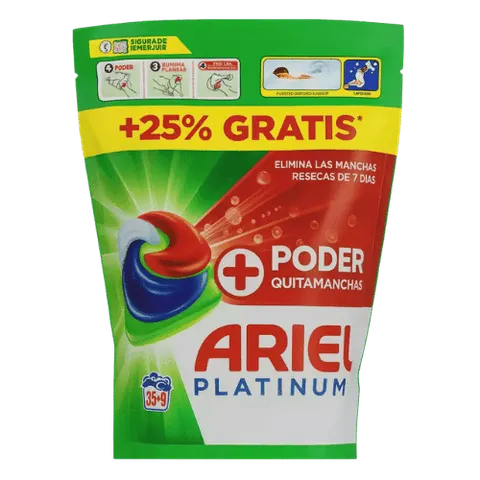 ARIEL KAPSUŁKI DO PRANIA UNIVERSAL + ODPLAMIACZ 44