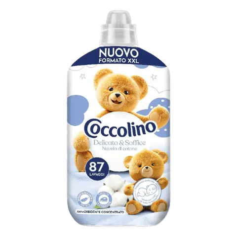 COCCOLINO PŁYN DO PŁUKANIA BAWEŁNA 87 PŁUKAŃ