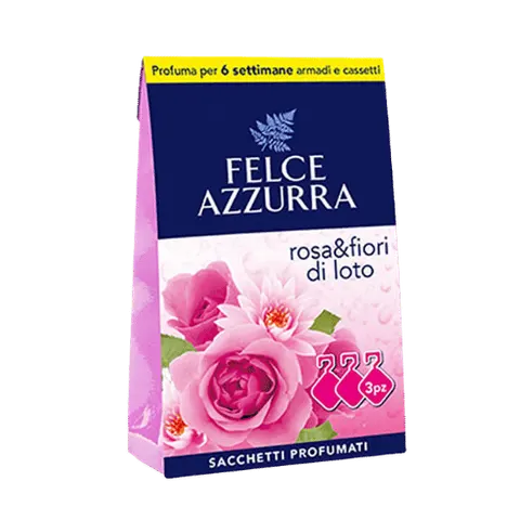 FELCE AZZURRA SASZETKI ZAPACHOWE DO SZAFY RÓŻA 3