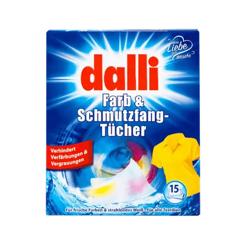 DALLI CHUSTECZKI WYŁAPUJĄCE KOLORY 15 SZT