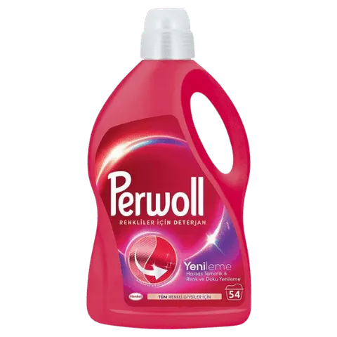 PERWOLL ŻEL DO PRANIA TKANIN KOLOR 54 PRANIA 2-97L