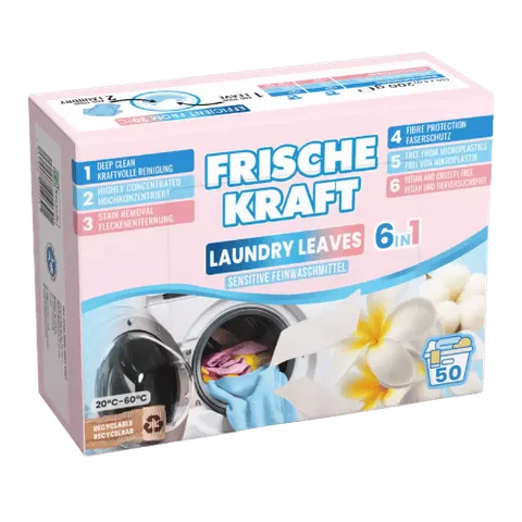 FRISCHE KRAFT LISTKI PIORĄCE HIPOALERGICZNE 50 SZT