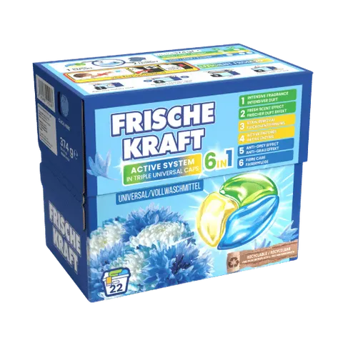FRISCHE KRAFT KAPSUŁKI DO PRANIA UNIWERSAL 22 SZT