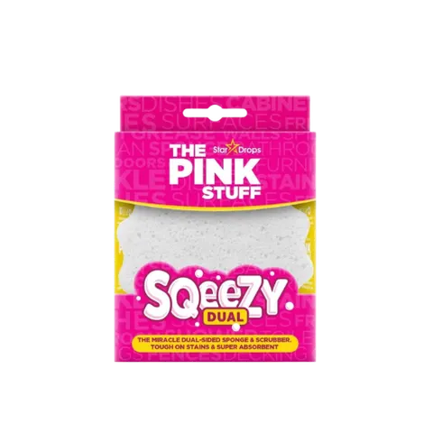 PINK STUFF DWUSTRONNA MAGICZNA GĄBKA DO SPRZĄTANIA