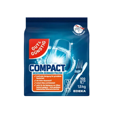 G&amp;G PROSZEK DO ZMYWARKI 1-5 KG 100 MYĆ