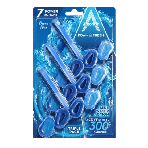 ASTONISH ZAWIESZKI DO WC O ZAPACHU MORSKIM 3 SZT