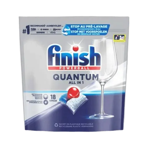 FINISH TABLETKI DO ZMYWARKI QUANTUM 18 SZT