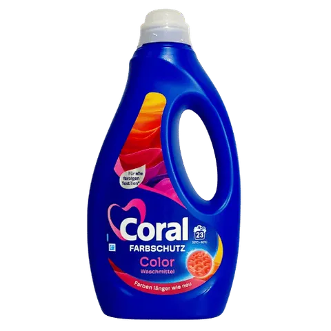 CORAL ŻEL DO PRANIA TKANIN KOLOROWYCH 23 PRANIA