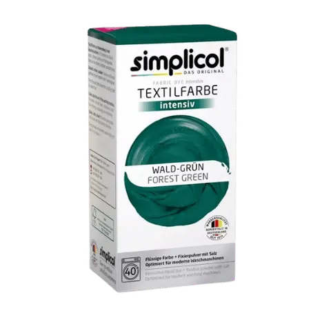 SIMPLICOL BARWNIK DO UBRAŃ CIEMNA ZIELEŃ