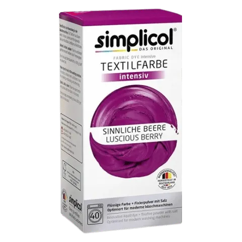 SIMPLICOL BARWNIK DO UBRAŃ JAGODY