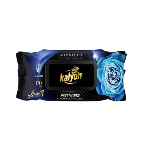 KALYON CHUSTECZKI NAWILŻANE MIDNIGHT 120 SZTUK