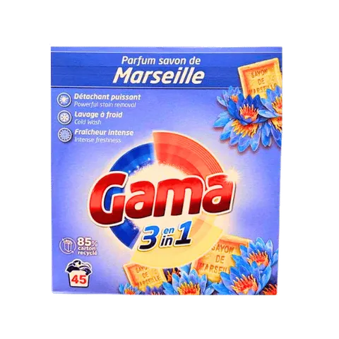 GAMA PROSZEK UNI. Z MYDŁEM MARSYLSKIM 45 PRAŃ