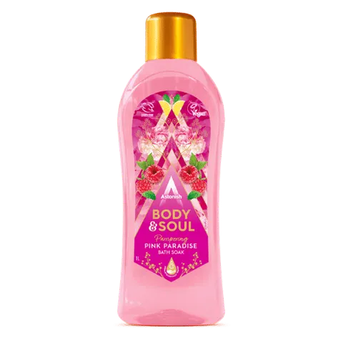 ASTONISH PŁYN DO KĄPIELI O PUDROWYM ZAPACHU 750ML
