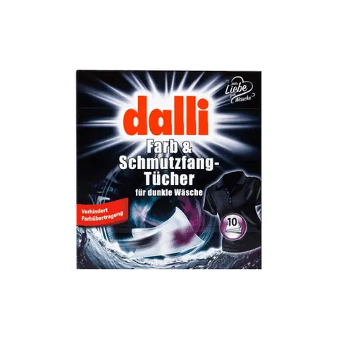 DALLI CHUSTECZKI DO PRANIA CIEMNYCH TKANIN 10 SZT