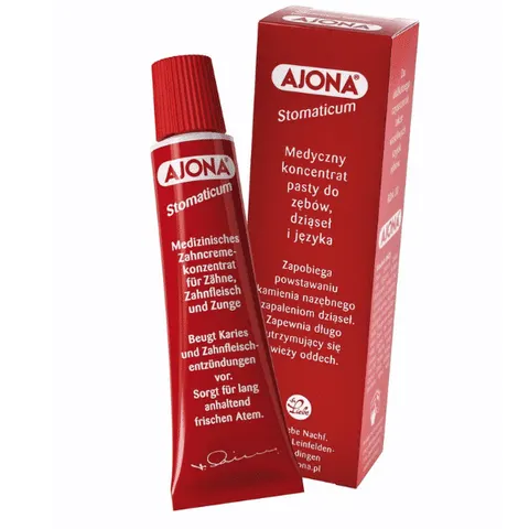 AJONA PASTA DO ZĘBÓW NA WRAŻLIWE DZIĄSŁA 25 ML