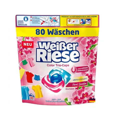 WEISER RIESE KAPSUŁKI DO PRANIA KOLOR 80 SZT