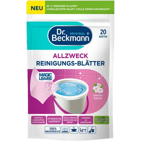 DR BECKMANN PŁYN DO POŁOGI W PŁATKACH 20 SZT