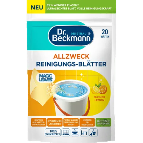 DR BECKMANN PŁYN DO PODŁOGI W PŁATKACH 20 SZT