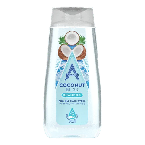 ASTONISH SZAMPON DO WŁOSÓW - ZAPACH KOKOSA 400 ML