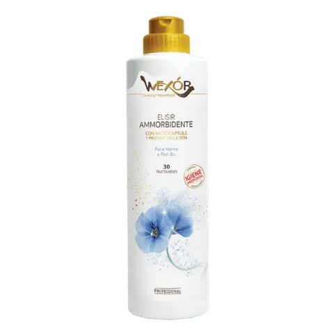 WEXOR ELIKSIR DO PŁUKANIA TKANIN FIORI BLUE 750 ML