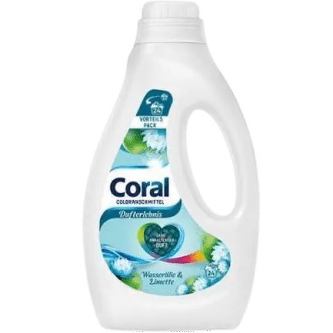 CORAL ŻEL DO PRANIA TKANIN LILIA WODNA 20 PRAŃ