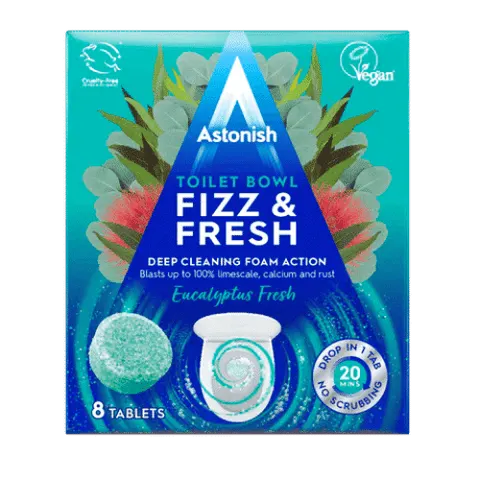 ASTONISH TABLETKI DO CZYSZCZENIA WC EUKALIPTUS 8SZ