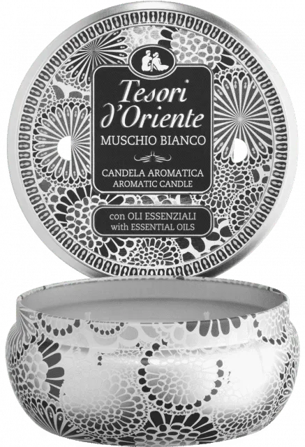 TESORI ŚWIECA ZAPACHOWA MUSCHIO BIANCO 200G