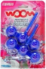 WOOM ZAWIESZKA BARWIĄCA WODĘ DO WC KWIATOWA 2X50g
