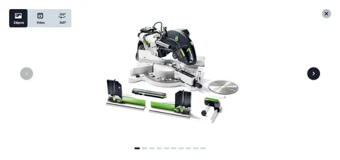 Ukośnica przesuwna KS 120 REB-Set-AS KAPEX