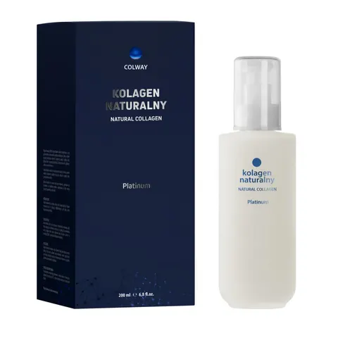 Colway Platinum Natural Collagen Kolagen Naturalny 200 ml / Dostawa 0zł