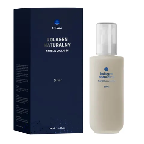 Colway Silver Natural Collagen Kolagen Naturalny 200 ml / Dostawa 0zł