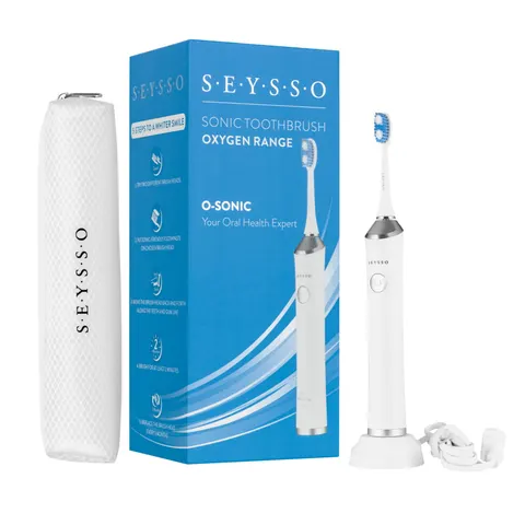 SEYSSO Oxygen O-Sonic Szczoteczka Soniczna z linii Oxygen +Etui +2końcówki