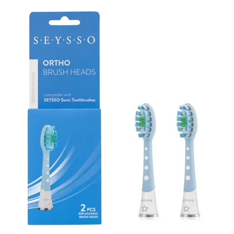SEYSSO Oxygen Ortho - Końcówki do szczoteczki sonicznej 2szt.