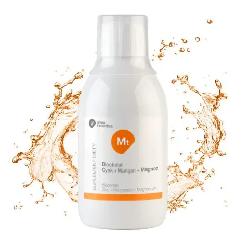 Biochelat Mt Cynk+ Mangan+ Magnez 300 ml Invex Remedies