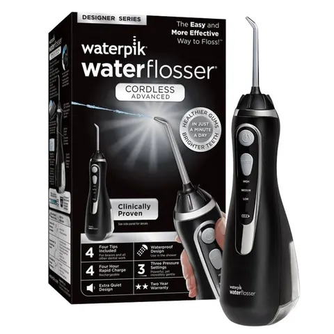 Bezprzewodowy Irygator Dentystyczny Waterpik WP-562 /4 końcówki /2lata GW