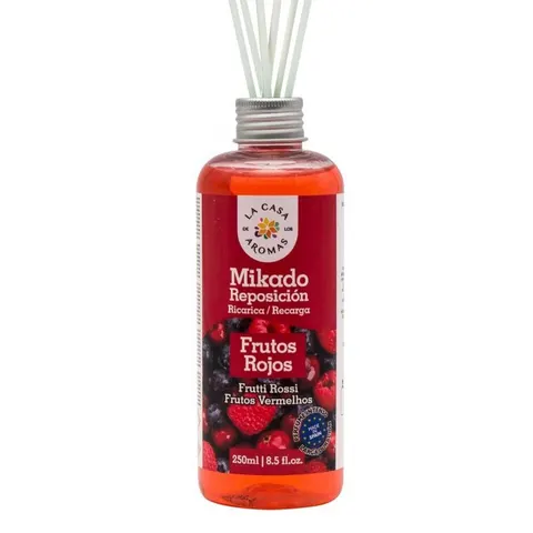 LA CASA DE LOS AROMAS INTENSO Olejek zapachowy CZERWONE OWOCE, 250 ml zapas