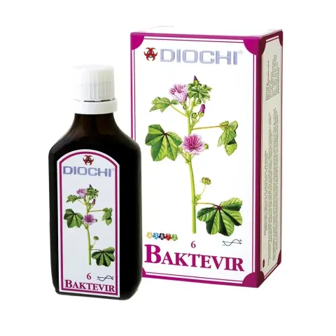 Diochi Baktevir krople 50ml Na odporność Przeziębienie i Grypa