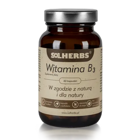Witamina B3 niacyna SOLHERBS