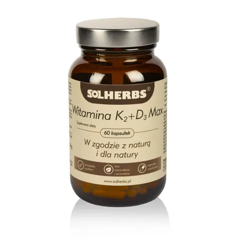 Witamina K2+D3 Max SOLHERBS